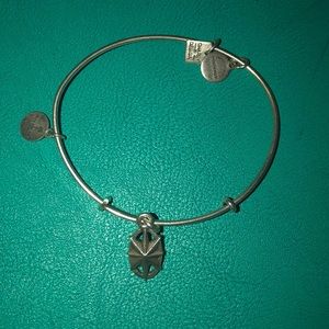 ALEX AND ANI silver compass bracelet